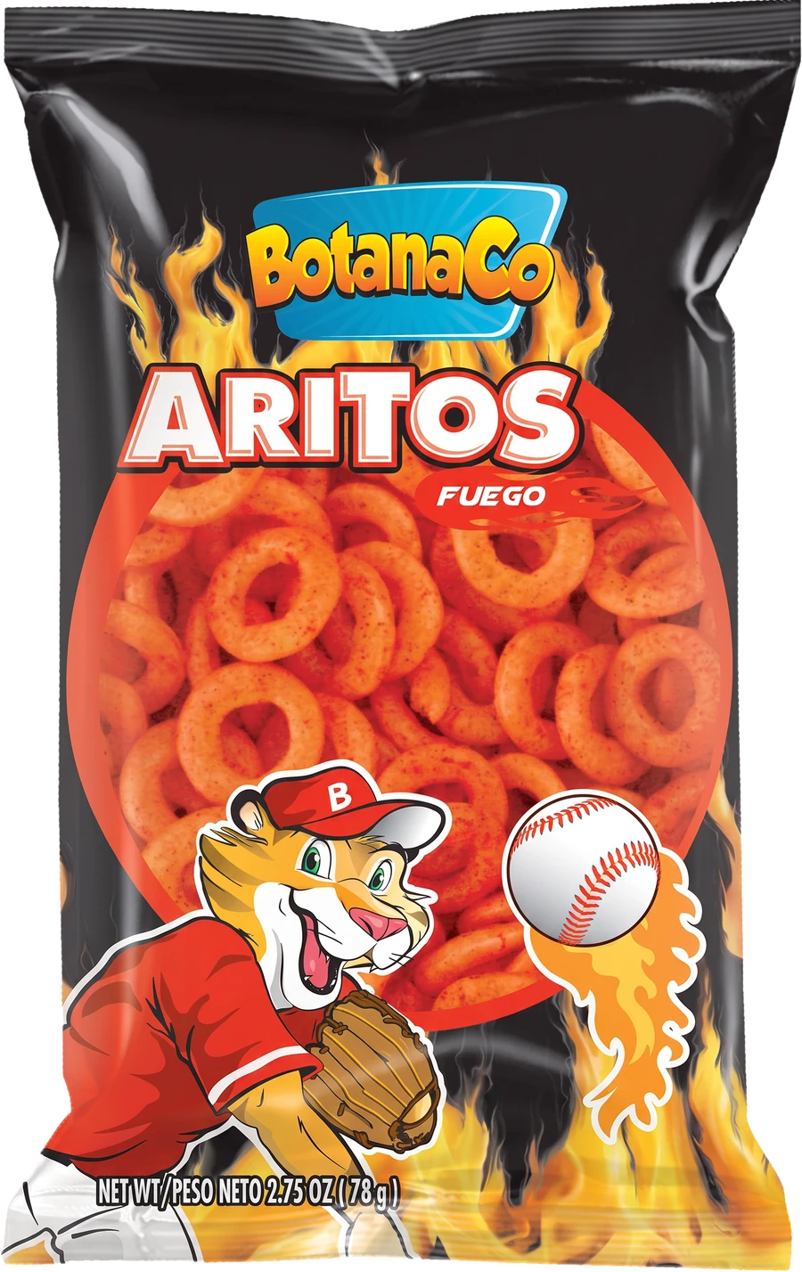 BotanaCo Aritos Fuego wheat snack