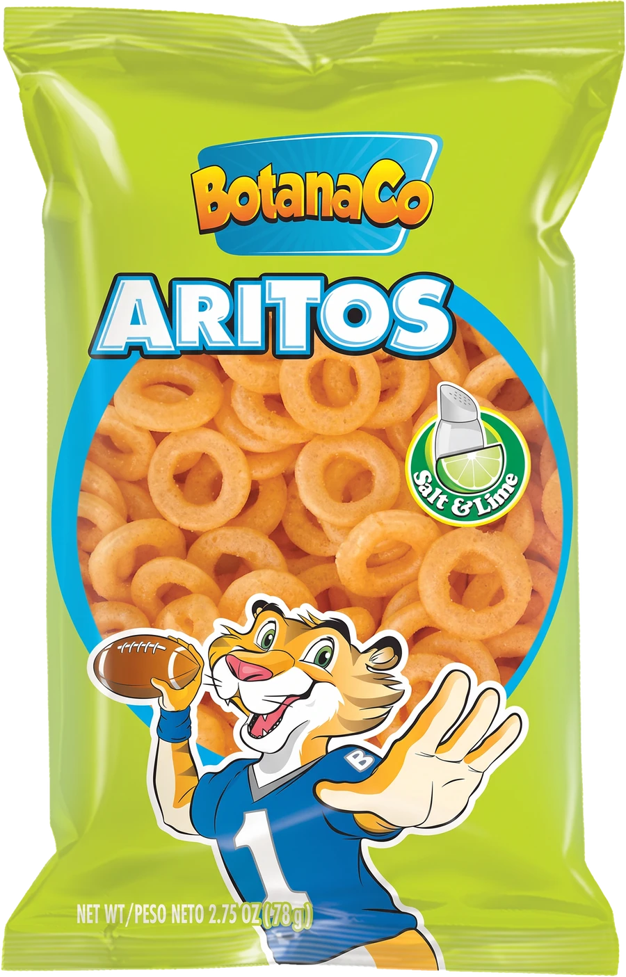BotanaCo Aritos Salt & Lime wheat snack