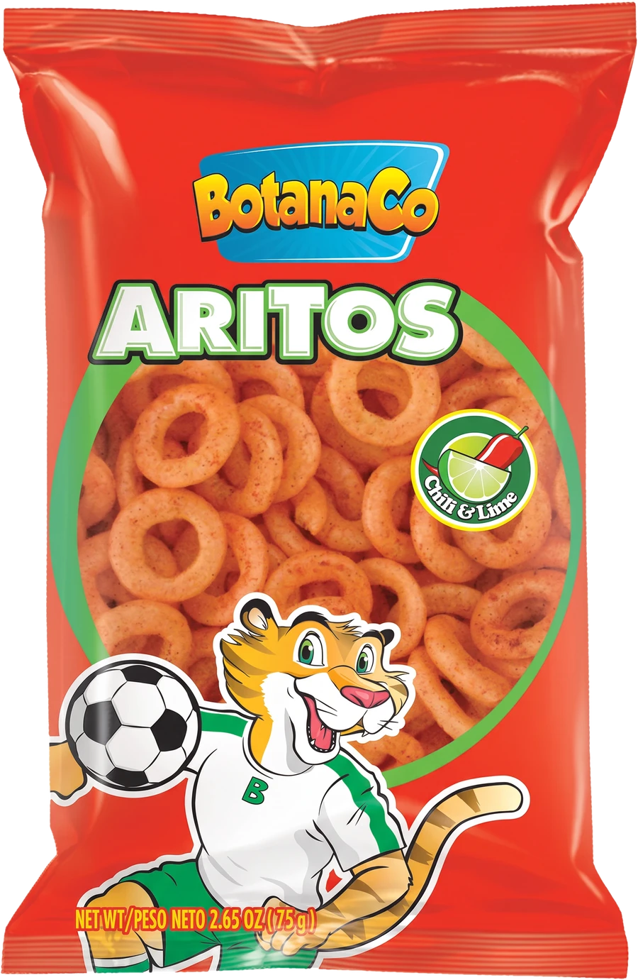BotanaCo Aritos Chile & Lime wheat snack